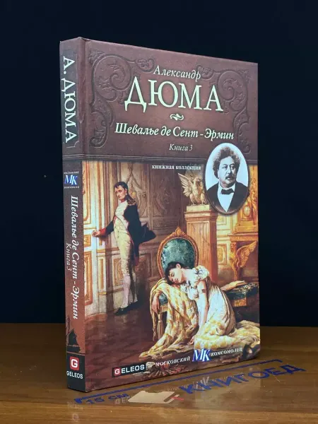Архивконсалт Шевалье де Сент-Эрмин. Книга 3 — Дюма, исторический роман