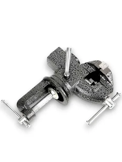 Тиски слесарные, столярные, поворотные, с наковальней, ширина губок 50mm, 60mm, 70mm, 80mm