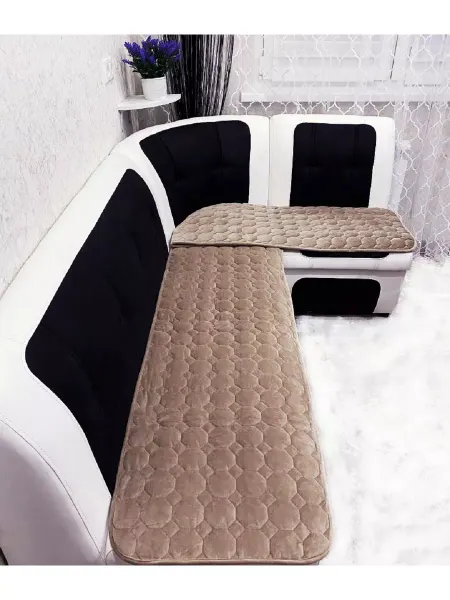OMRIS Дивандеки, покрывала на кухонный угловой диван 50x150см 2шт