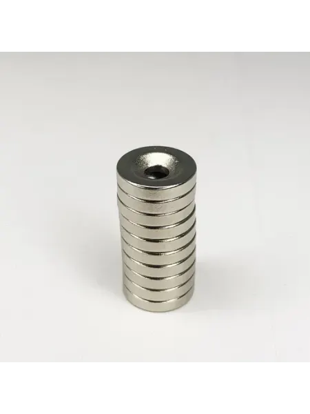 Неодимовый магнит Проф-Магнит с зенковкой 8xd3x2, 10шт