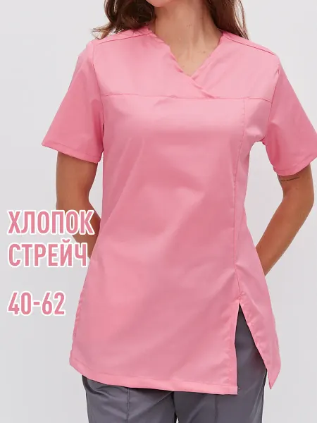 BISER MED Рубашка медицинская хирургическая хлопок стрейч