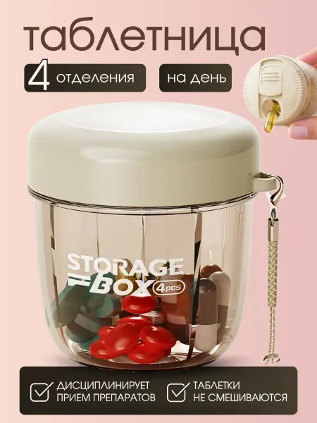 Таблетница на день