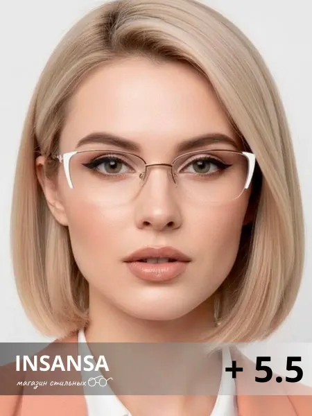 INSANSA Очки для зрения диоптрии + 5,5