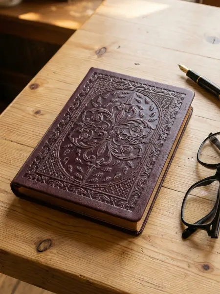 Victoria's Journals Премиальный ежедневник недатированный А5 Heritage, синий
