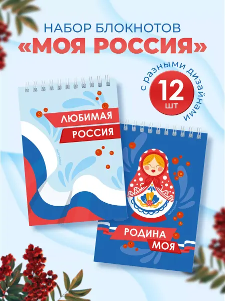 Выручалкин Набор блокнотов «Моя Родина – Россия»