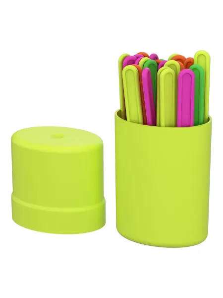 ErichKrause Счетные палочки пластиковые Neon Solid (в тубусе по 30 шт)