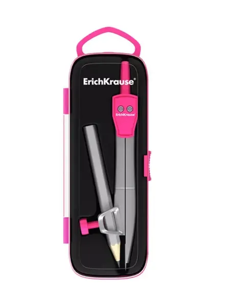ErichKrause Циркуль металлический Neon с карандашом
