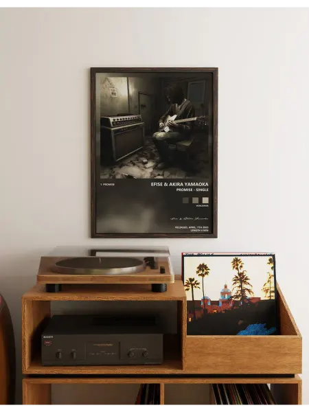 Postersbase Постер efise Akira Yamaoka - Promise - Single 50x70
