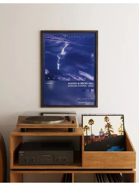 Postersbase Музыкальный постер Alesso Becky Hill - Surrender Strip 50x70