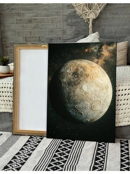 Myholstik Картина "Луна в космосе" 50x70