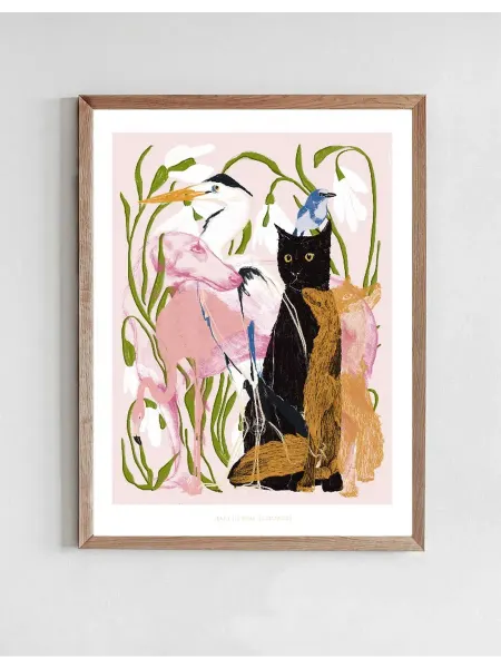 Onllyart Постер Коллаж из животных 50x70