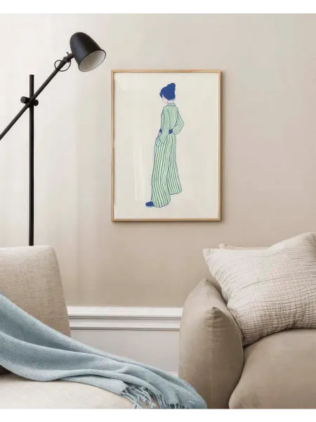 Onllyart Постер 50x70 стою здесь