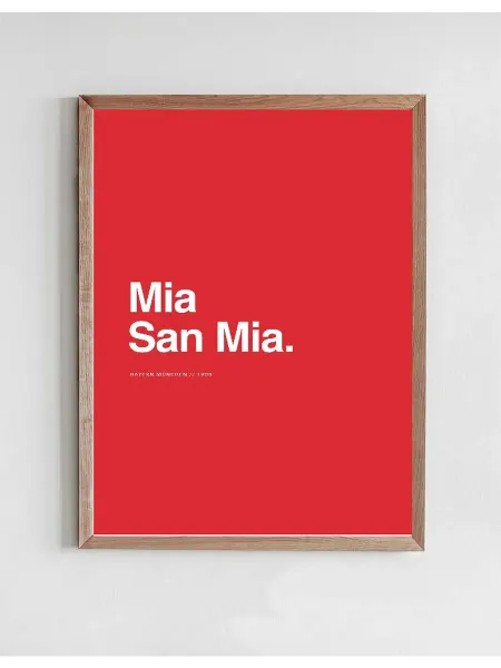 Onllyart Постер Бавария - Миа Сан Миа 50x70