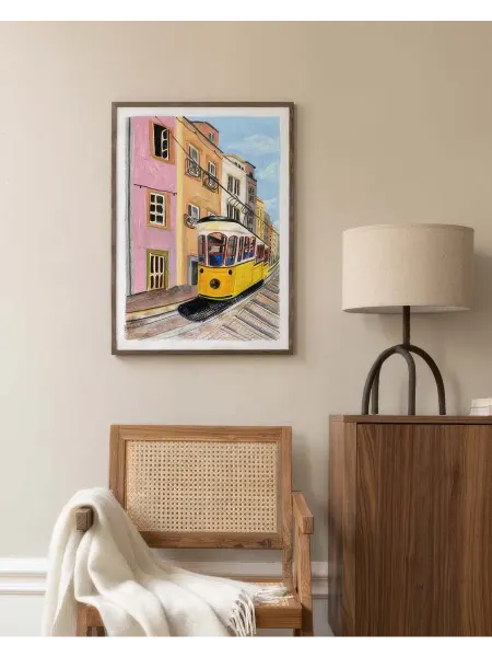 Onllyart Постер 50x70 Лаура Пейдж пастель Лиссабон