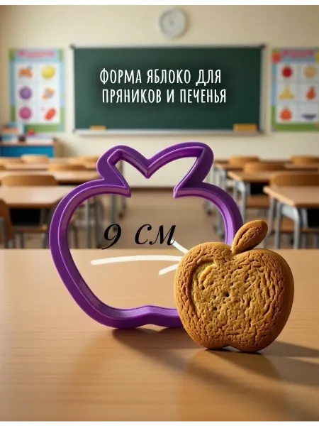 Форма для печенья яблоко