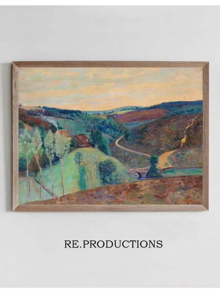 Re.productions Постер Le pont Charraud - Armand Guillaumin
