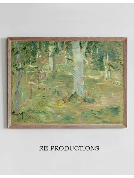 Re.productions Постер Forêt de Compiègne - Berthe Morisot
