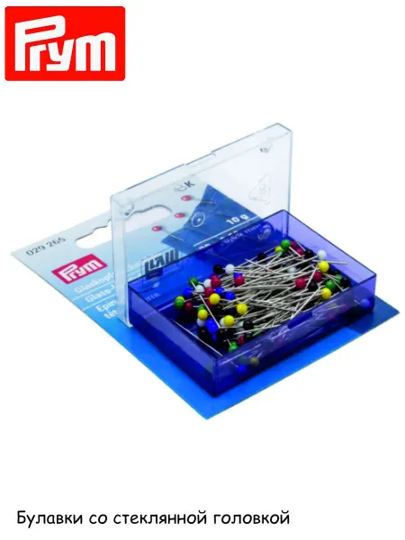 Prym Булавки с разноцветными головками, 0,60*30мм