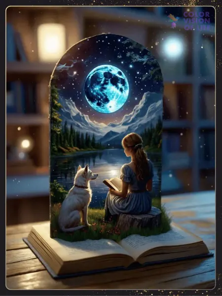 CVL Алмазная мозаика 40x50 "Книга с оживающим сюжетом"