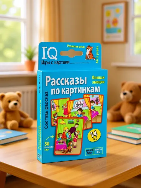 АЙРИС-пресс Умные игры с картами. Рассказы по картинкам