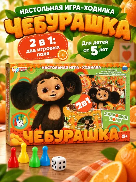 Умные игры Игра ходилка настольная большая бродилка для детей для семьи