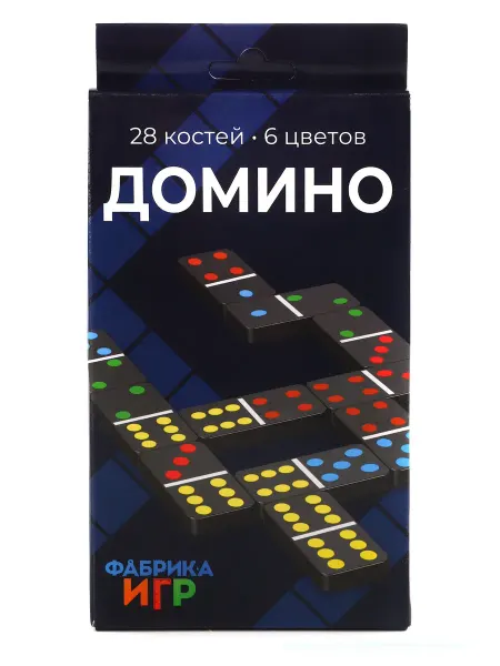 Фабрика Игр Домино классическое компактное