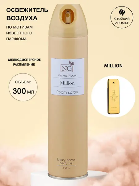 3Троя Освежитель воздуха парфюмированный Million