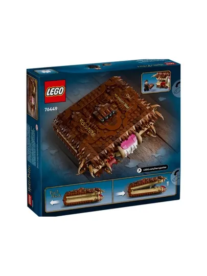 Конструктор LEGO Кусучая Чудовищная книга о чудовищах 76449, 518 деталей