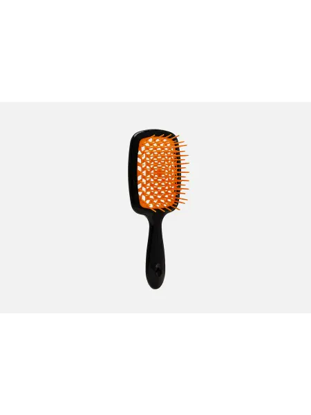 Щетка для волос пластиковая JANEKE Superbrusht black-orange