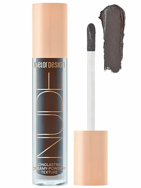 BELOR DESIGN Тени для век жидкие матовые Nude Harmony тон 13 smoky