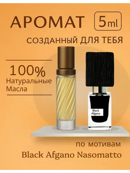 Новогодние духи Стойкие по мотивам Black Afgano Nasomatto
