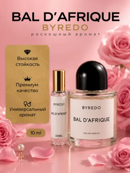 Масляные духи по мотивам Byredo Bal D’Afrique