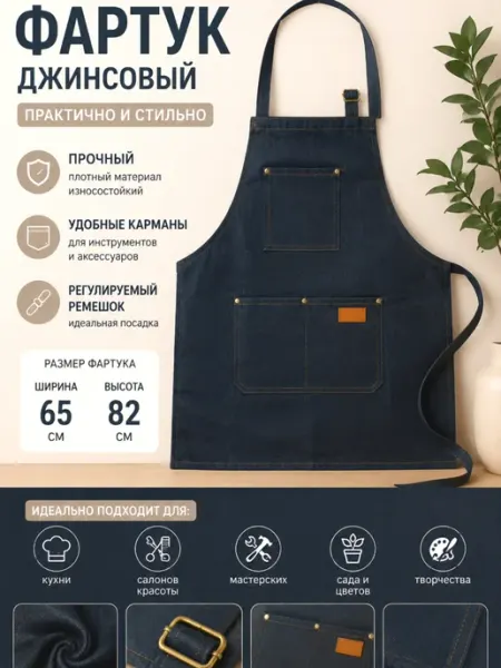 Collection barber Фартук парикмахерский универсальный One size