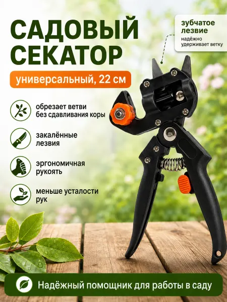 ТЕХПРОМ Садовый прививочный секатор S 5281