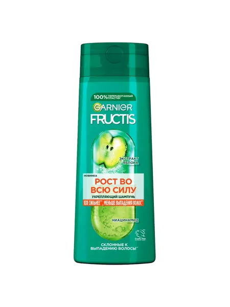 GARNIER Шампунь для волос ослабленных укрепляющий Fructis 400мл