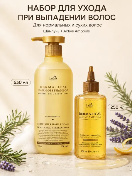 LADOR Шампунь и сыворотка от выпадения волос