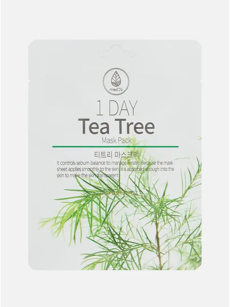 MedB Маска для лица тканевая Tea Tree Mask Pack 1шт