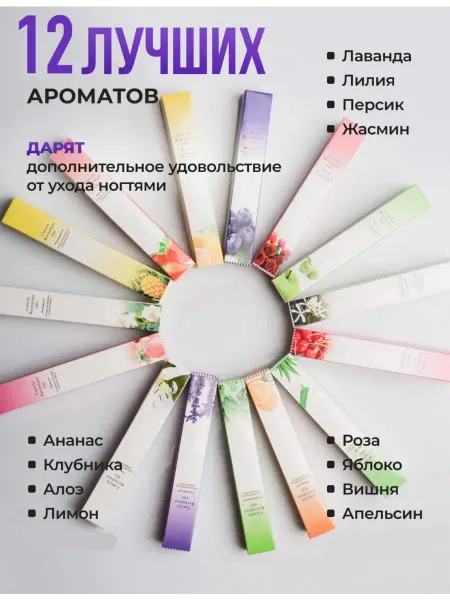 Nafisa-cosmetik Масло-карандаш для ногтей и кутикулы, 12шт