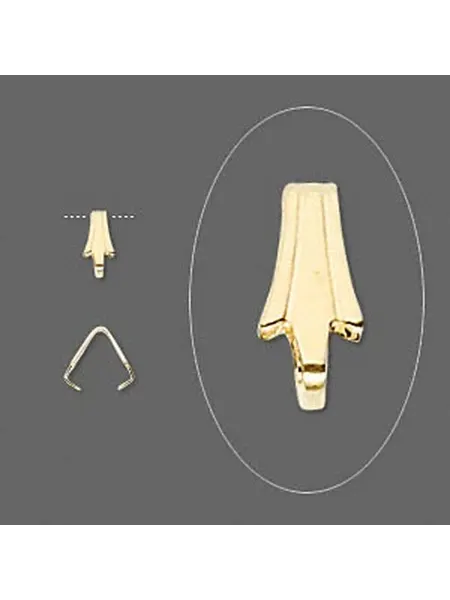 Sharmori Бейл-держатель для кулона или подвески 6.5х3мм, 5 шт