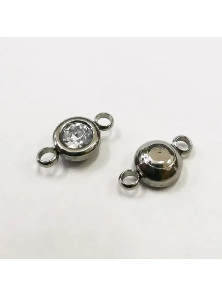 Sharmori Коннектор для бижутерии, 12х6.5х4мм, 2 шт