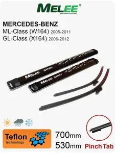 Щетки стеклоочистителя 700/530. Pinch Tab. Дворники Мерседес-Бенз GL X164; Mercedes-Benz GL; ML W164