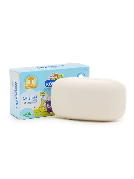Lion Kodomo Мыло детское с увлажняющим кремом, 75 г
