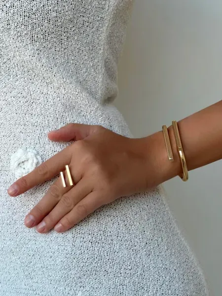 ARTVI Jewelry Браслет на руку комплект с кольцом