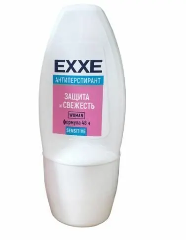 EXXE Дезодорант женский Защита и свежесть Sensitive 50мл