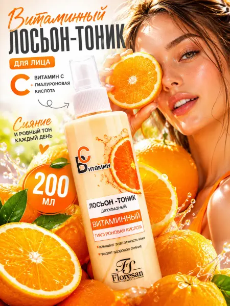 Floresan Лосьон тоник с витамином C