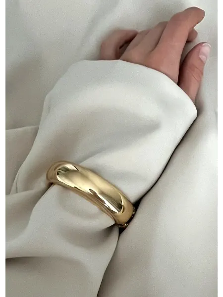 Manys jewelry Браслет металлический крупный