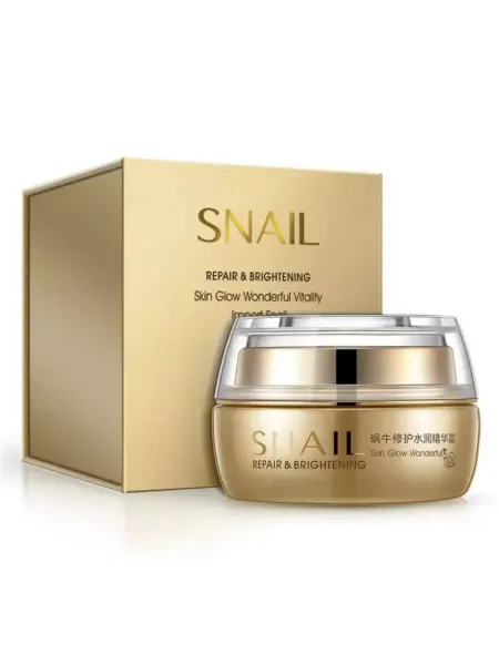 Silver Nails Крем для лица антивозрастной от морщин с муцином улитки