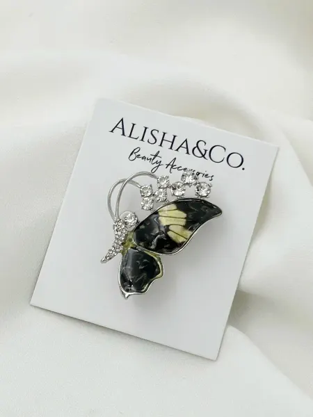 ALISHA&Co. Брошь Бабочка