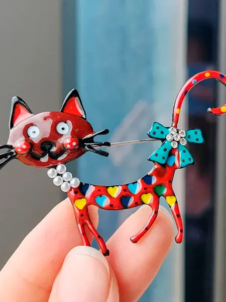 CHILAIH Брошь Кошка