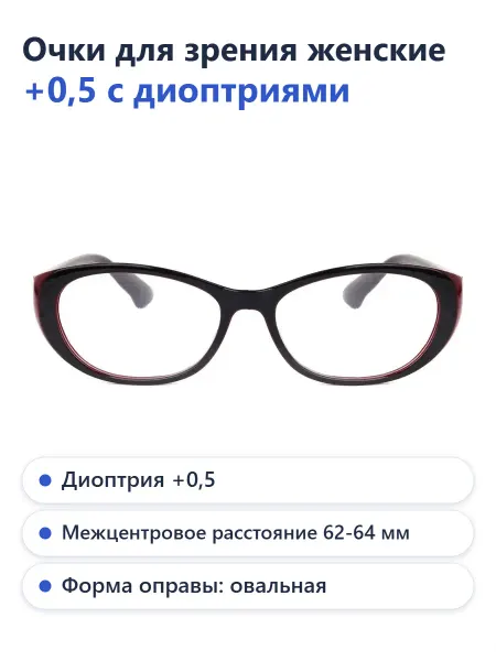Очки для зрения +0.5